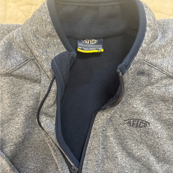 Aftco youth XL vista performance fleece quarter zip pullover - Picture 2 of 4